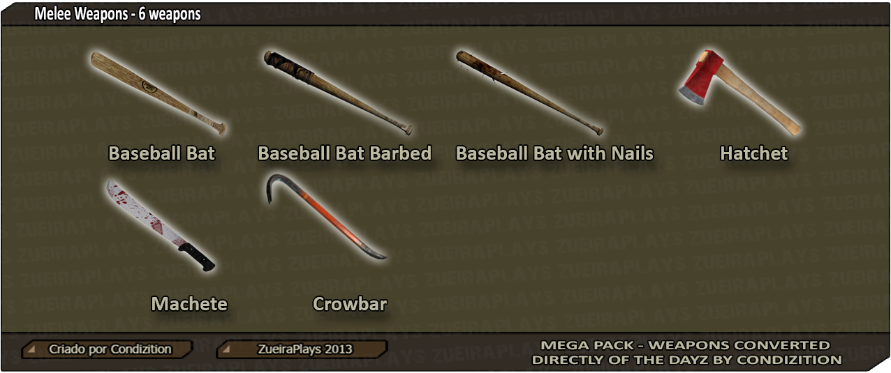 DAYZ Melee Weapon. DAYZ бита крафт. DAYZ Crowbar. DAYZ катана.